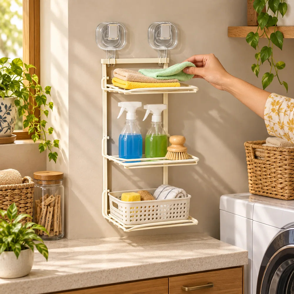 Folding Kitchen Storage Rack — view 6