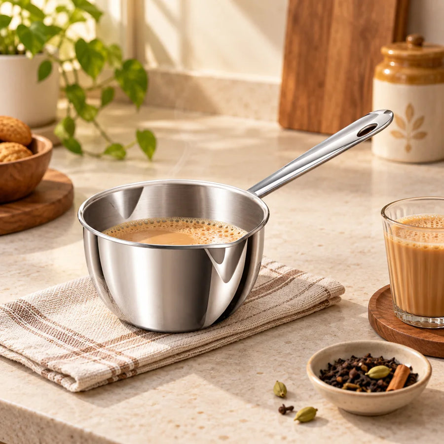 All-Steel Handle Mini Pouring Pan (250 ml) — view 1
