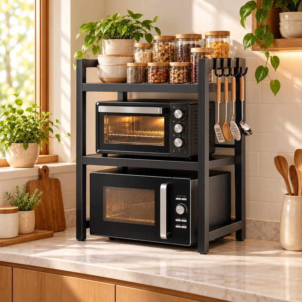 Extendable Appliance Shelf Double Shelf — view 6