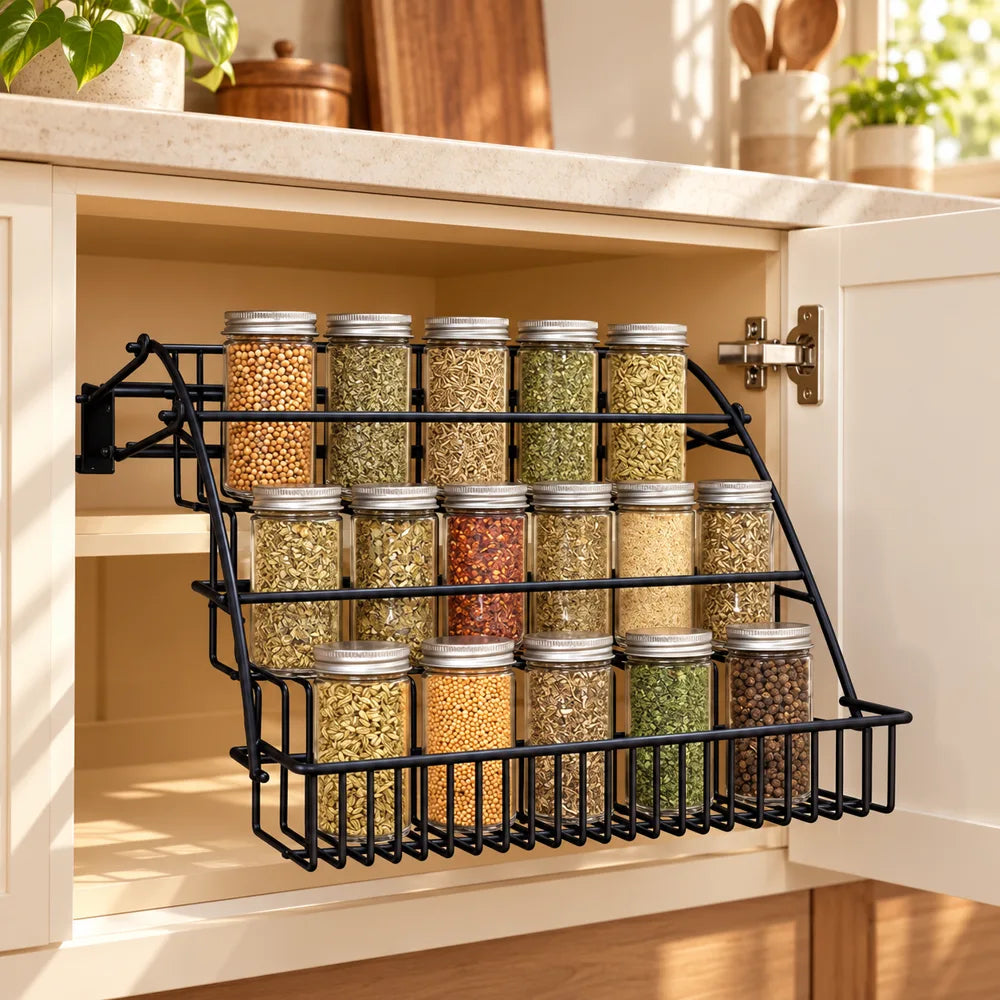 Pull-Out Cabinet Spice Rack — view 6