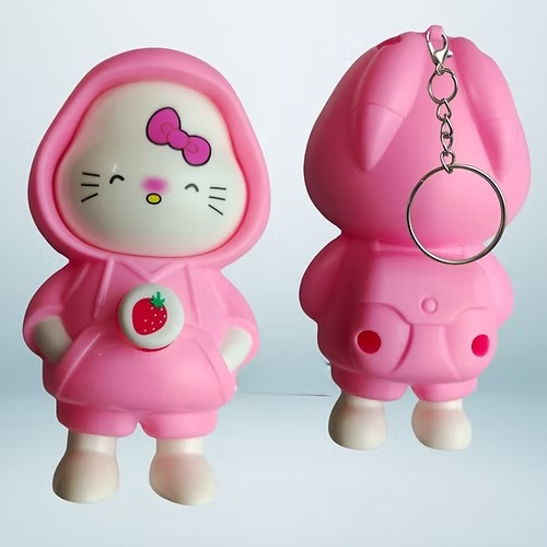 Kitty Face Keychain