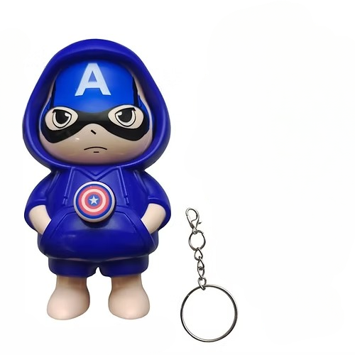 Captain Face Keychain