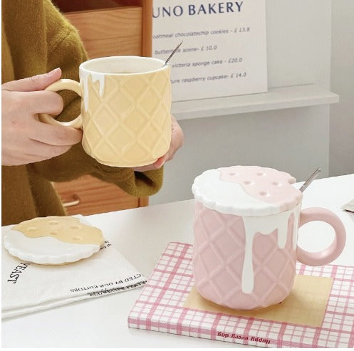 Waffle Lid Cup