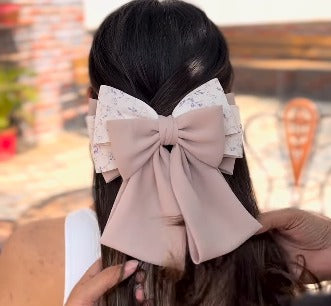Floral Shorty Parisian bow