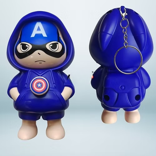 Captain Face Keychain