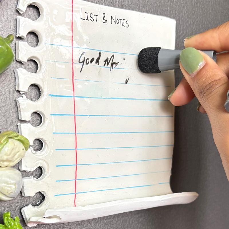 Clay Magnetic Notepad