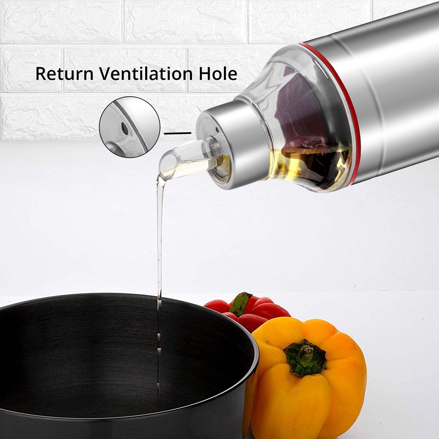 Stainless Steel Oil Dispenser