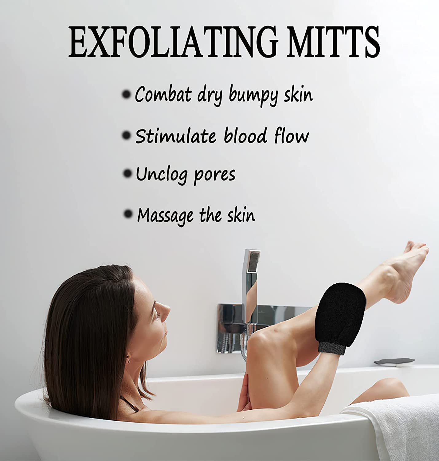 Skin Exfoliating Glove(Pack of 2)