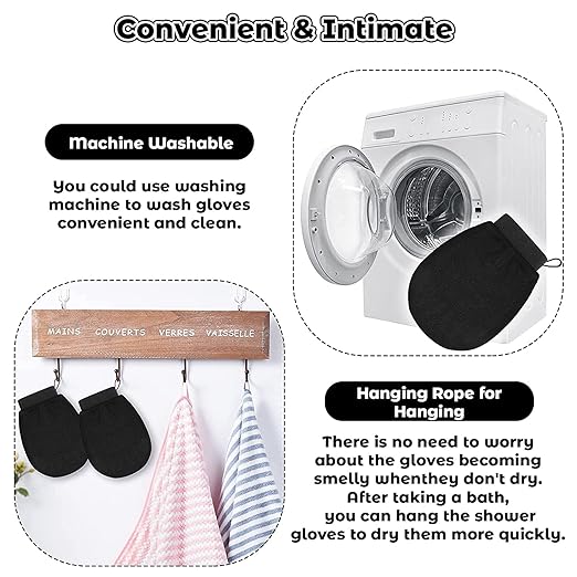 Skin Exfoliating Glove(Pack of 2)