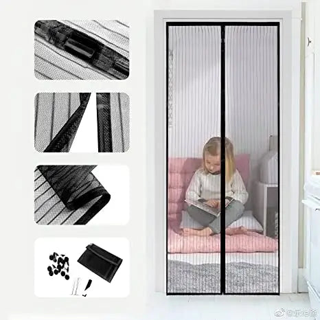 Anti-Mosquito Magnetic Door Curtain (Universal Size)