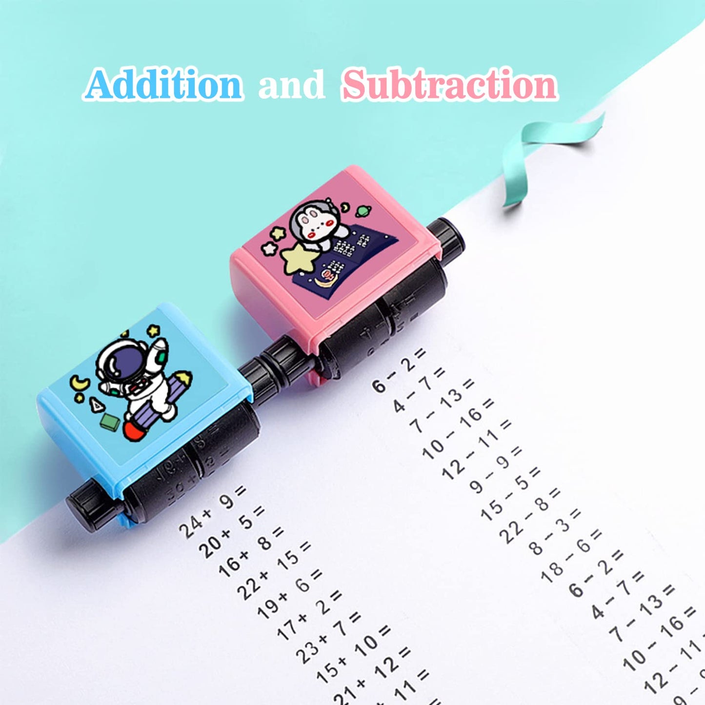 Maths Teaching Stamp Roller