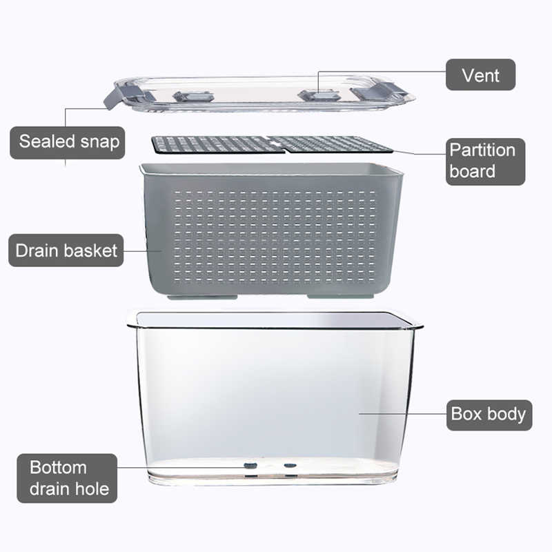 Vegetable Storage Container (2 L)