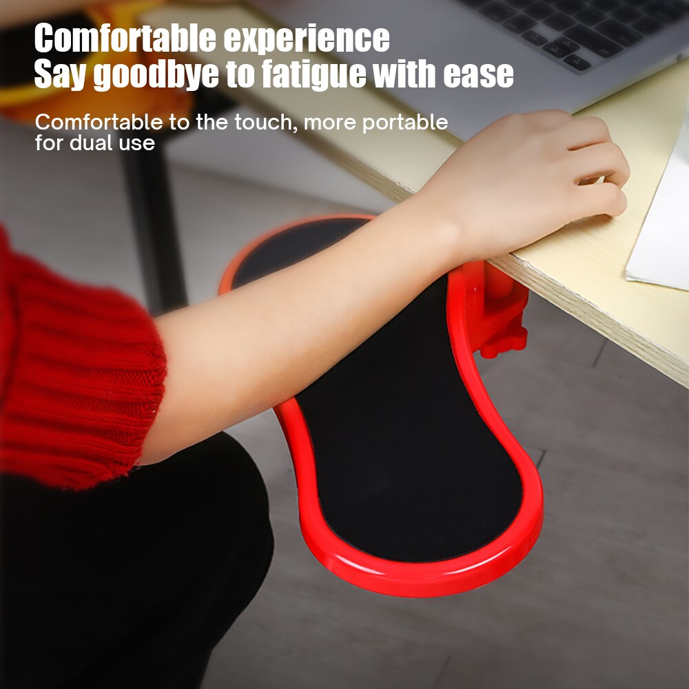 Adjustable and Attachable Computer Arm Rest