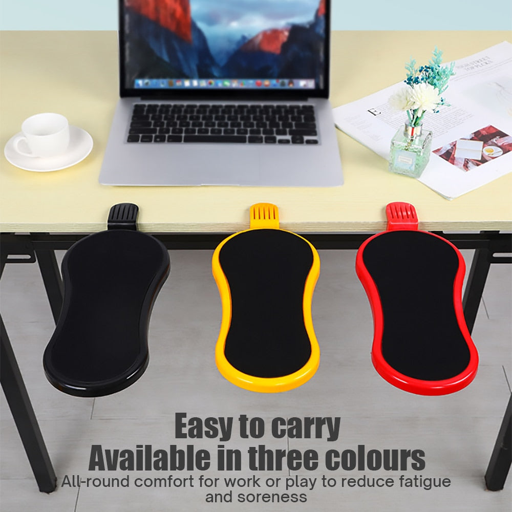 Adjustable and Attachable Computer Arm Rest