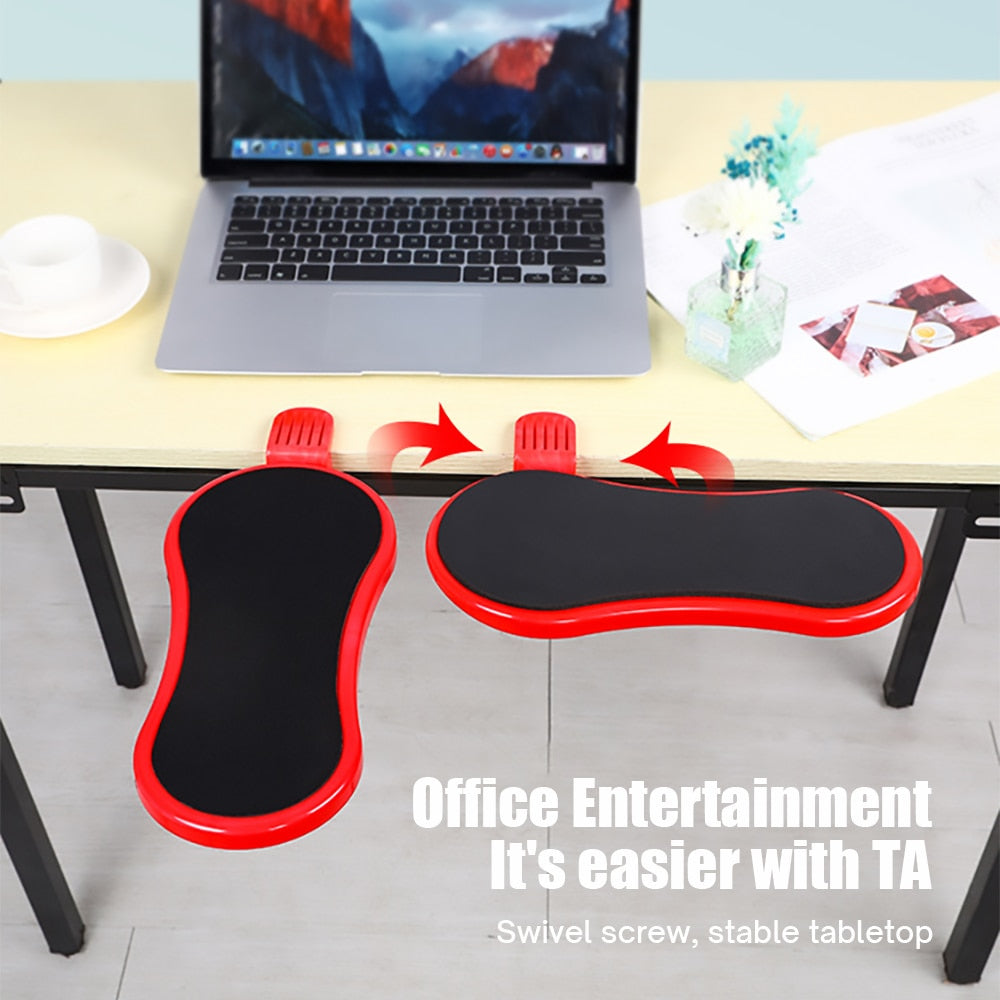 Adjustable and Attachable Computer Arm Rest