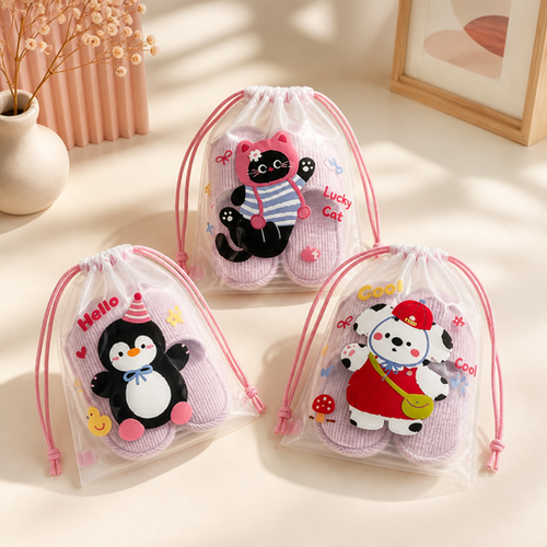 Multipurpose Travel and Wardrobe Organizer character designs