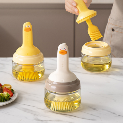 Cute Duck Oil Bottle Set