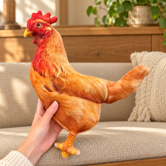 Hen Plush Pillow hero