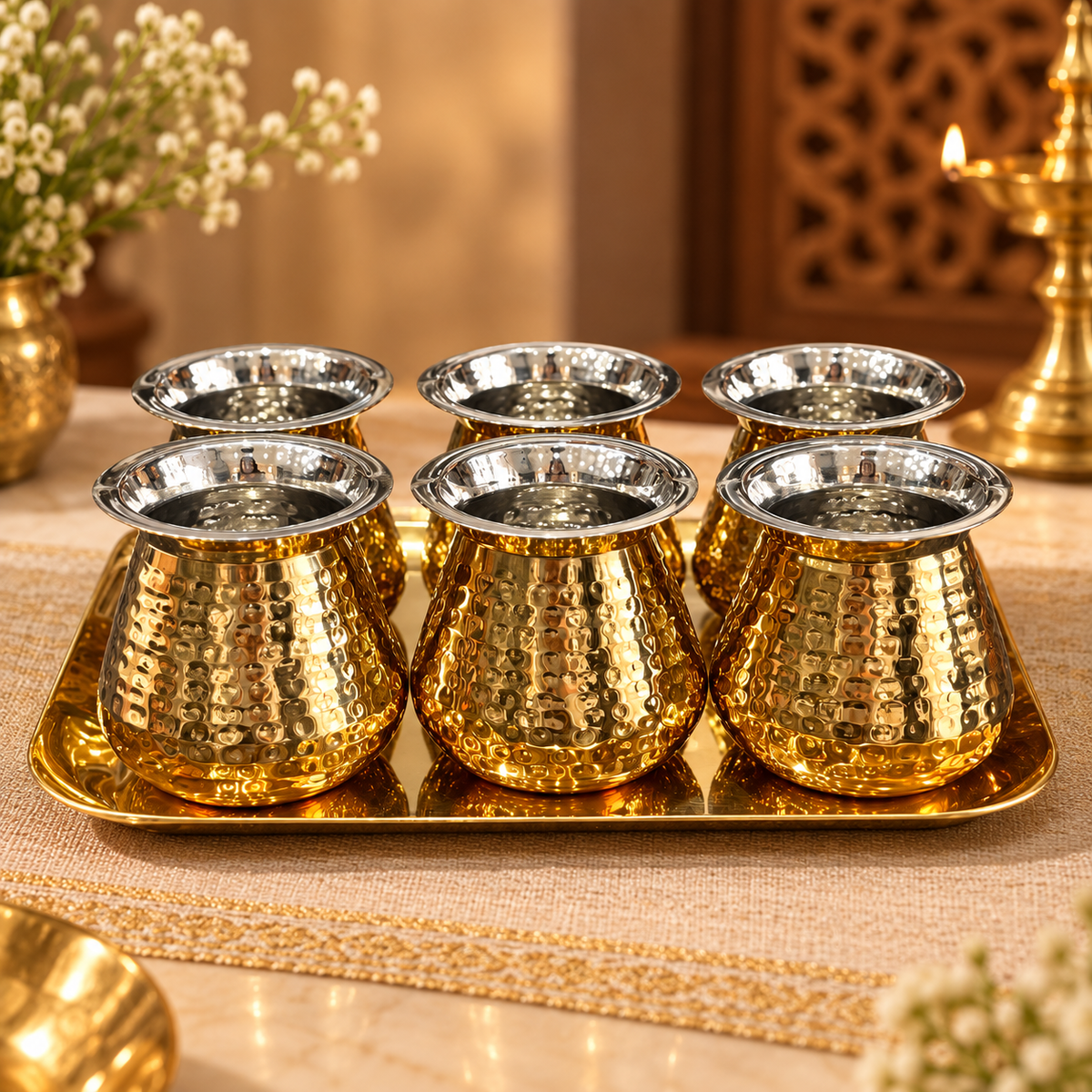Royal Lota Glass Set complete presentation