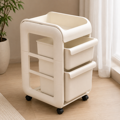 Multi-Storage Pull-Out Trolley
