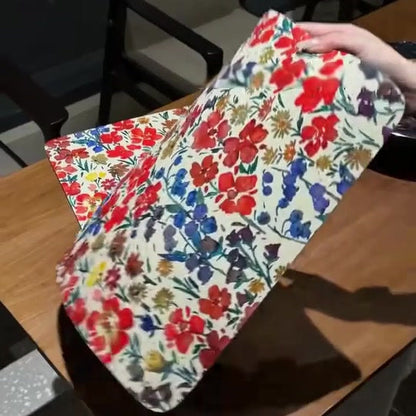 Flexible floral table mat construction