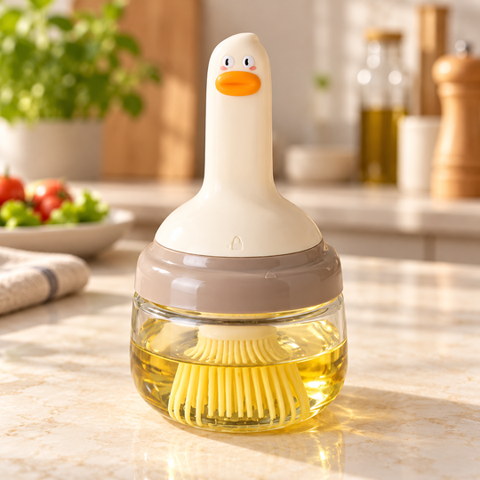 Cute Duck Oil Bottle Set