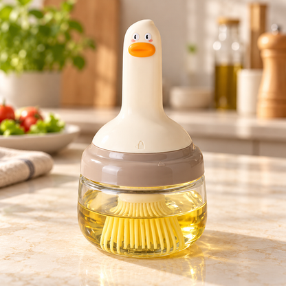 Cute Duck Oil Bottle Set