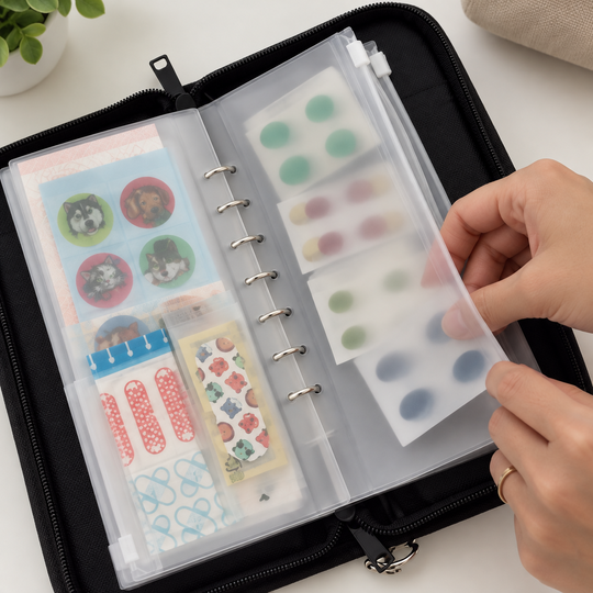 Card and sleeve organization