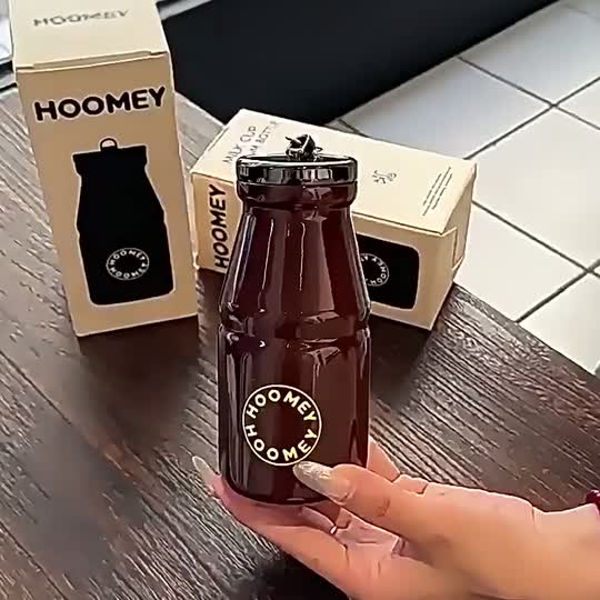Portable Mini Milk Bottle