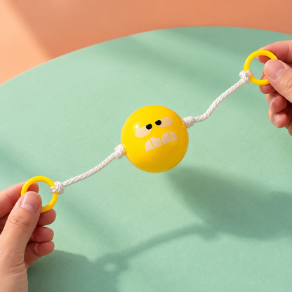 GlowSpin Pull Ball loop mechanism