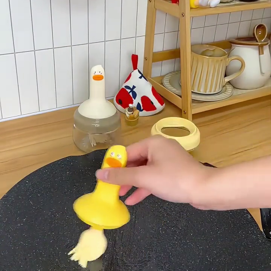 Cute Duck Oil Bottle Set