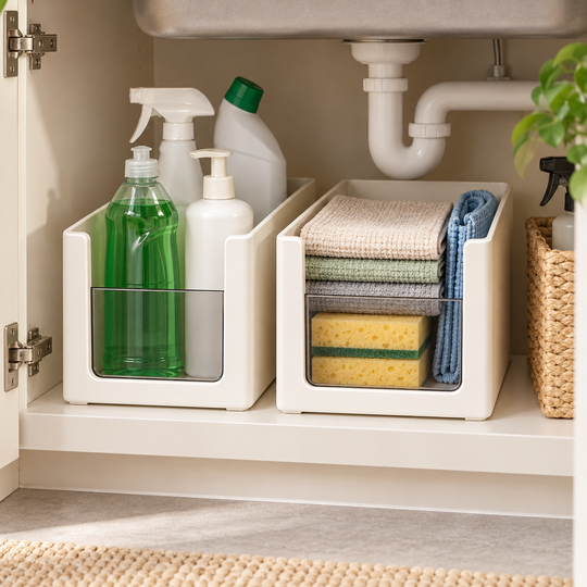 Multipurpose under sink organization