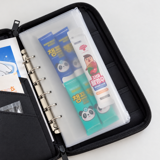 Ring binder page