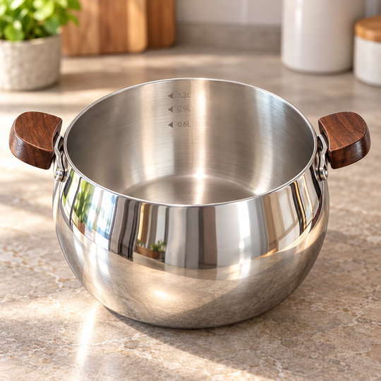 Oil Filter Pot stainless steel interior