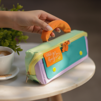 Double Zipper Stationery Bag