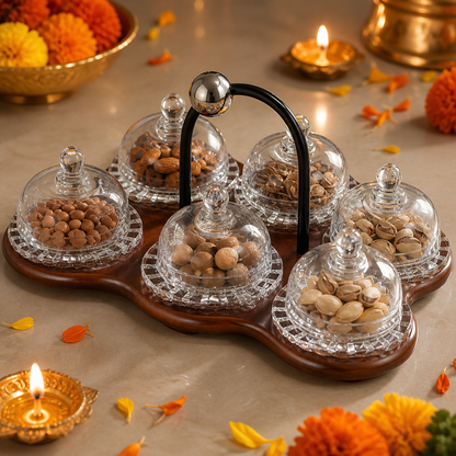 Aurelia serving organizer festive table