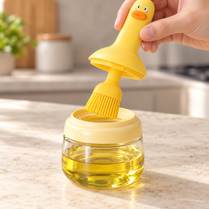 Cute Duck Oil Bottle Set
