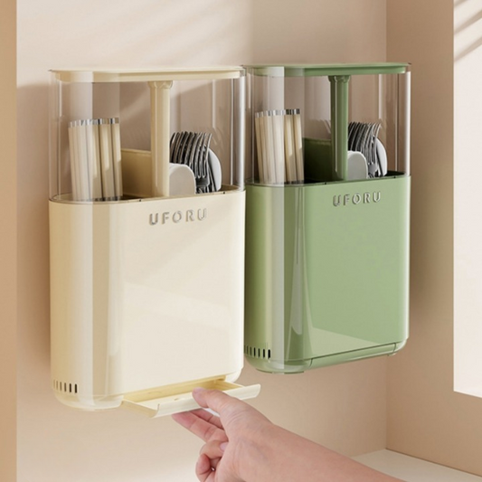 Wall-Mounted Cutlery Organizer