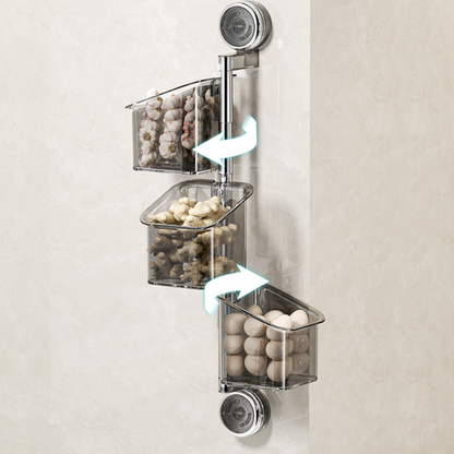 Wall Mounted Rotating Organizer