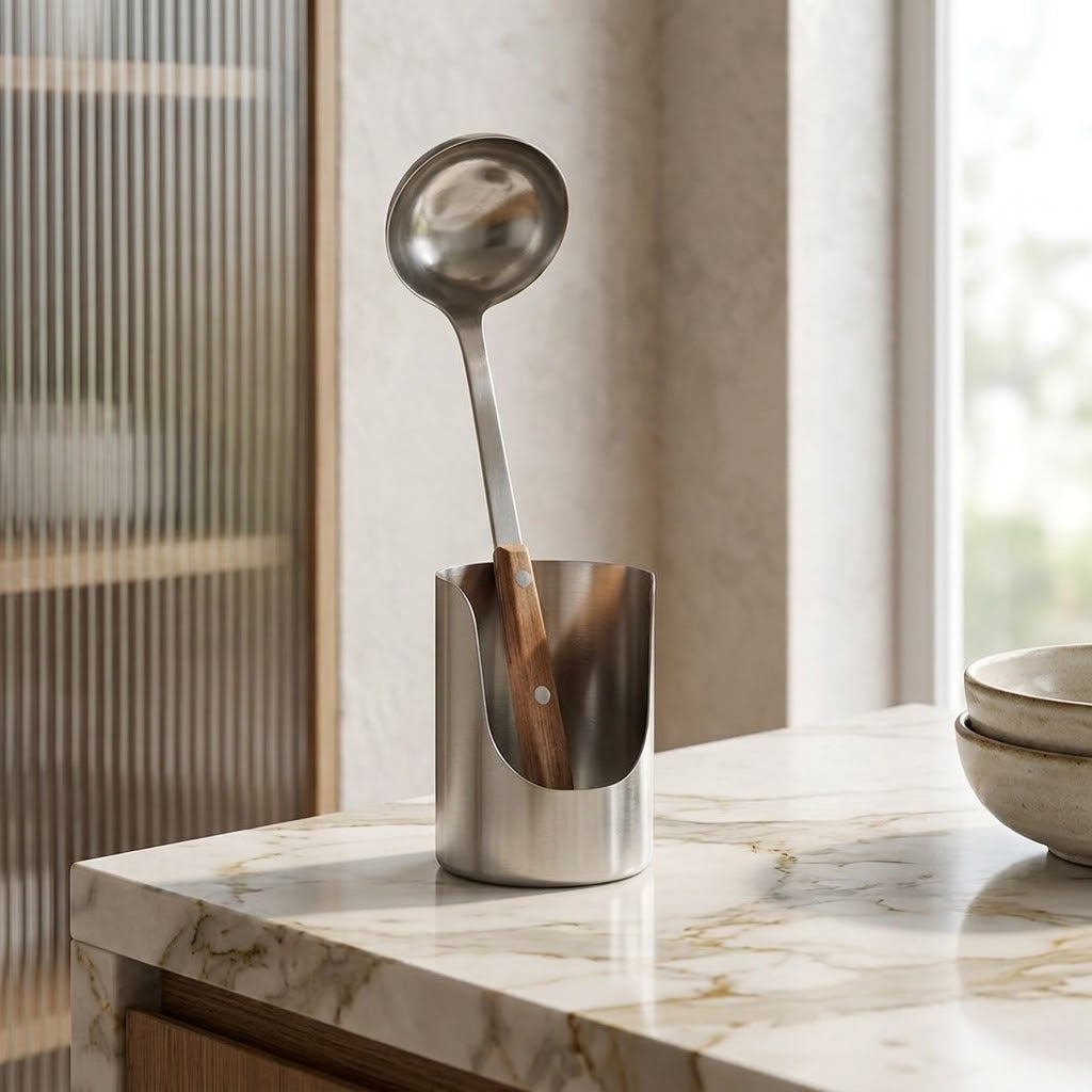 Stainless Steel Kitchen Utensil Holder