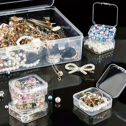 Transparent Square Storage Boxes