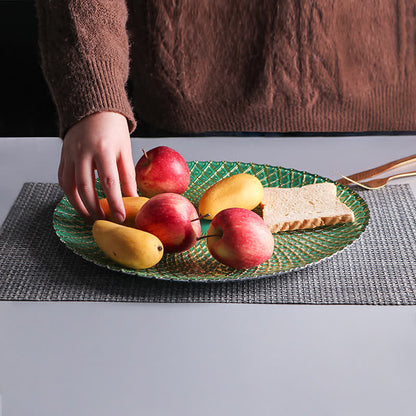 Luxury Decorative Glass Plate