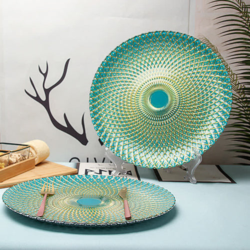 Luxury Decorative Glass Plate