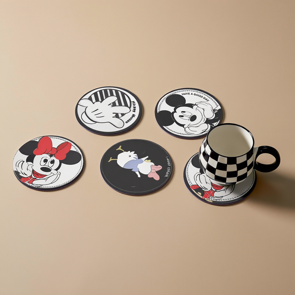 Disney character coasters