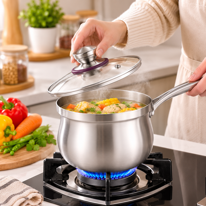 2 in 1 Stainless Steel Steamer
