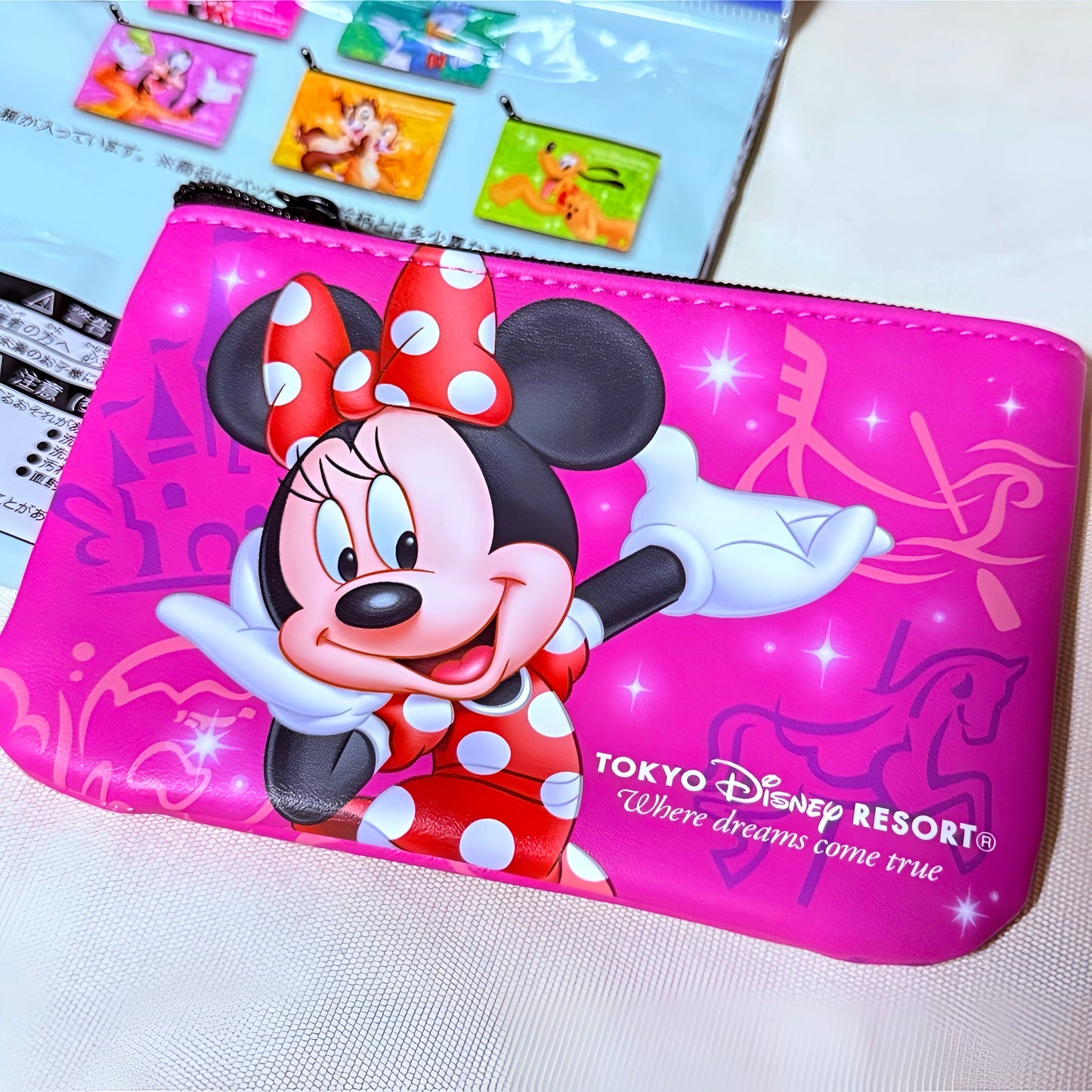 Mickey & Minnie Pouch