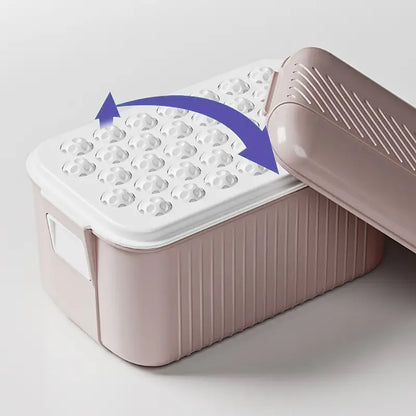 Hands-Free Soap Dish with Lid