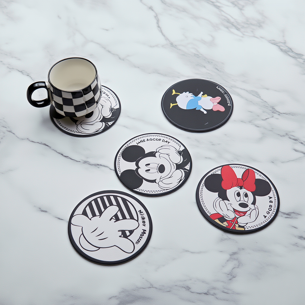 Disney character coasters