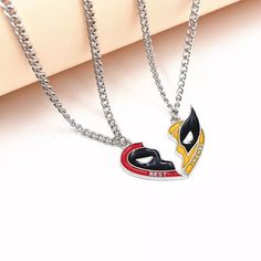 Deadpool Bracelet & Necklace Combo