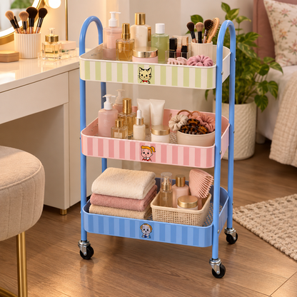 3 Layer Multipurpose Organizer Trolley lifestyle context